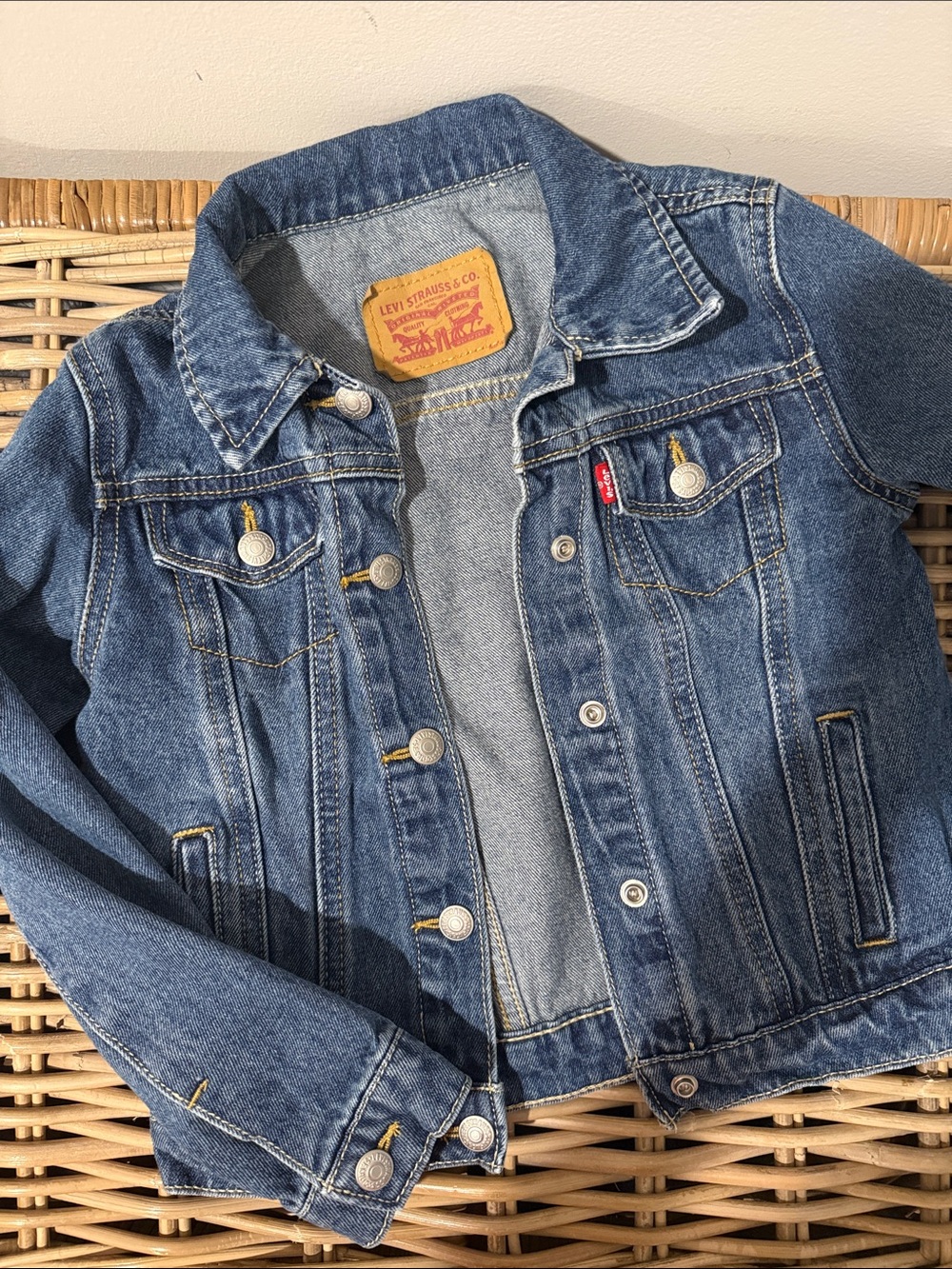 Levi's Kids Denim Jean Jacket - Medium Blue